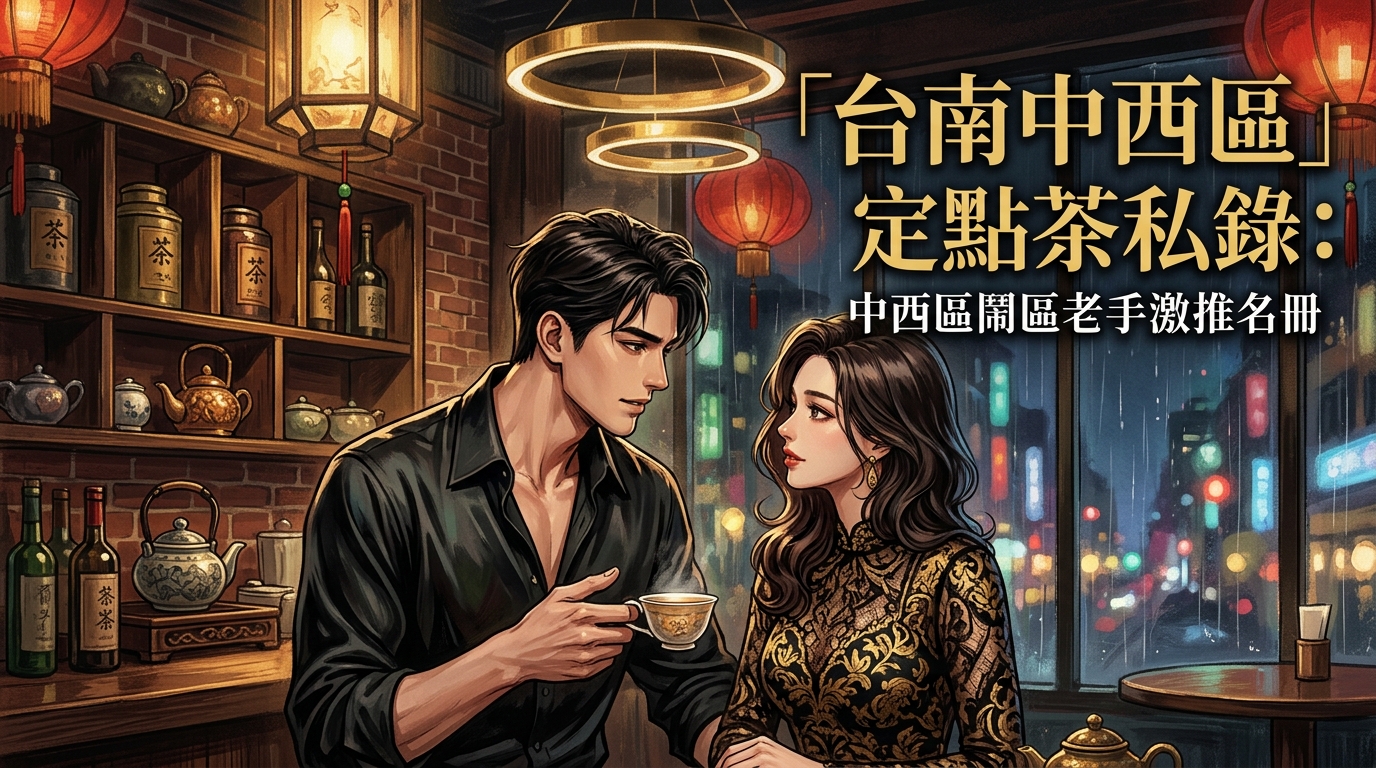 【台南中西區】定點茶私錄：中西區鬧區老手激推名冊