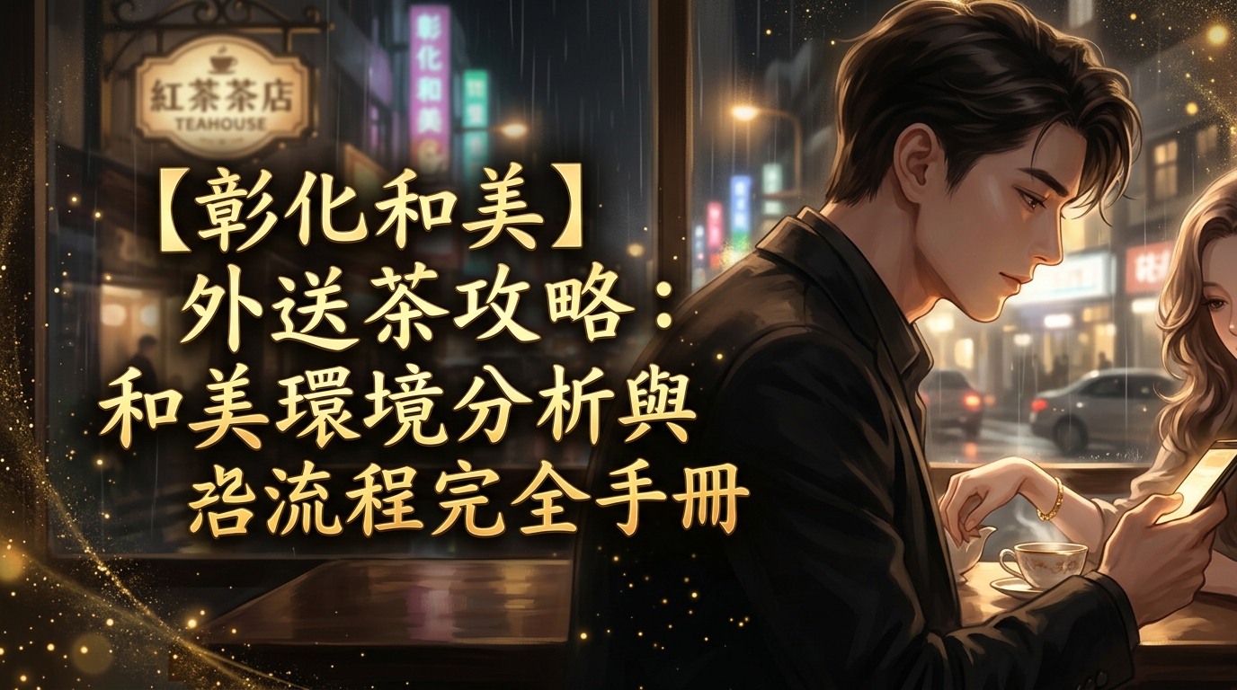 【彰化和美】外送茶攻略：和美環境分析與流程完全手冊