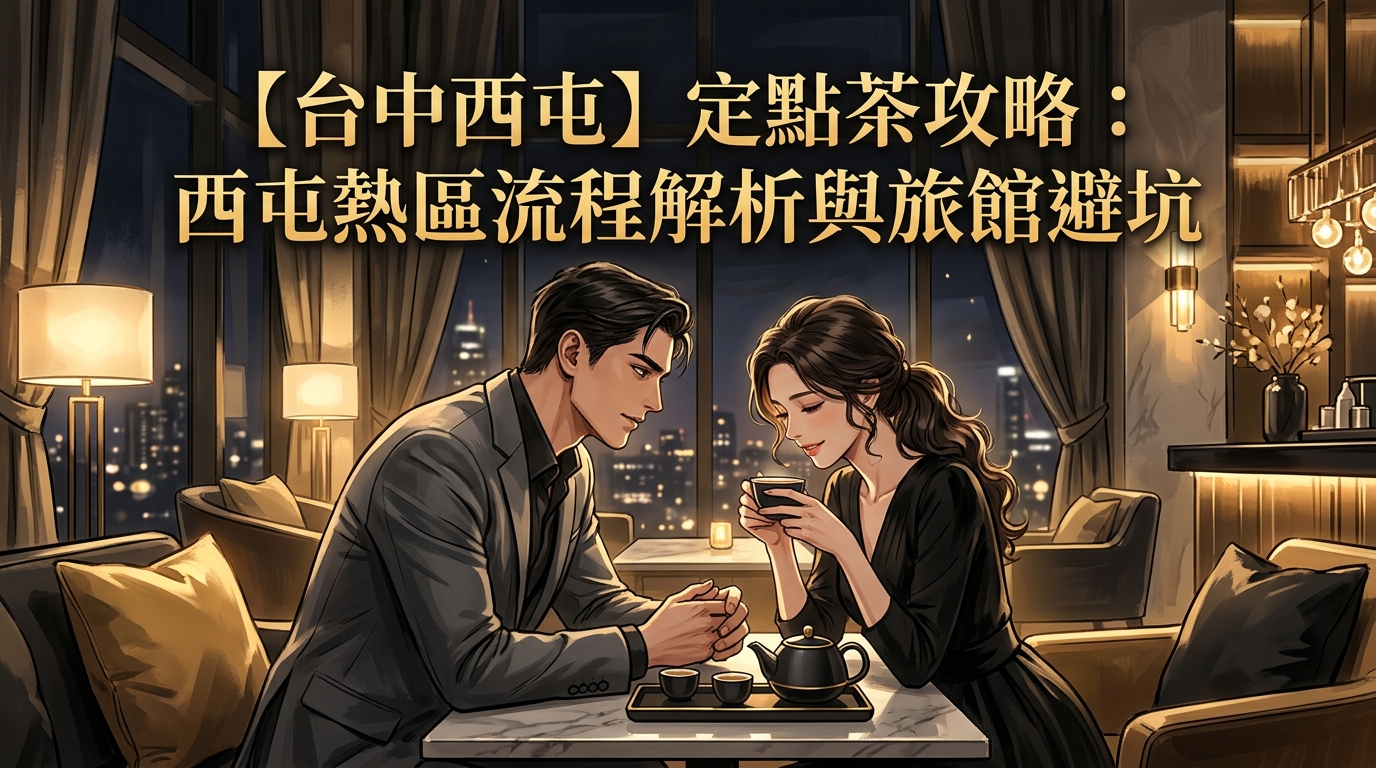 【台中西屯】定點茶攻略：西屯熱區流程解析與旅館避坑