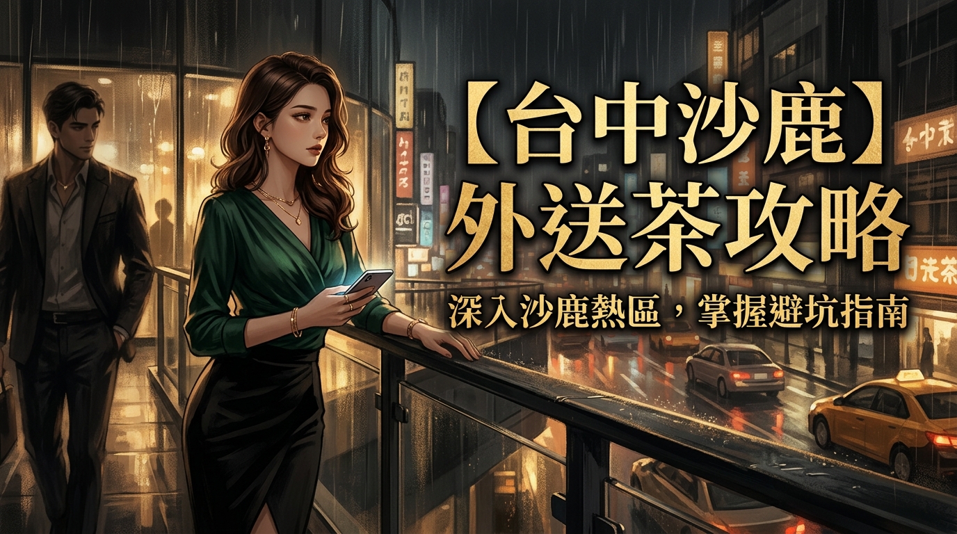 【台中沙鹿】外送茶攻略:深入沙鹿熱區,掌握避坑指南
