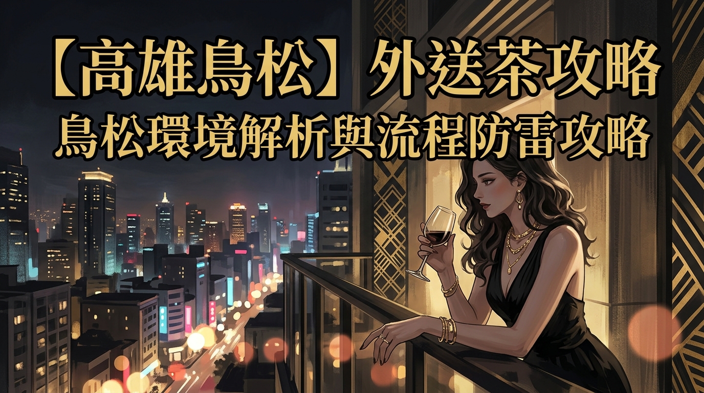 【高雄鳥松】外送茶攻略：鳥松環境解析與流程防雷攻略