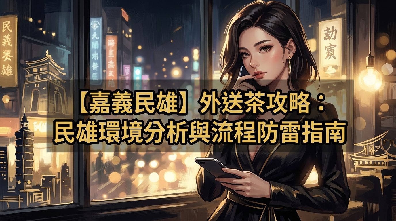 【嘉義民雄】外送茶攻略：民雄環境分析與流程防雷指南