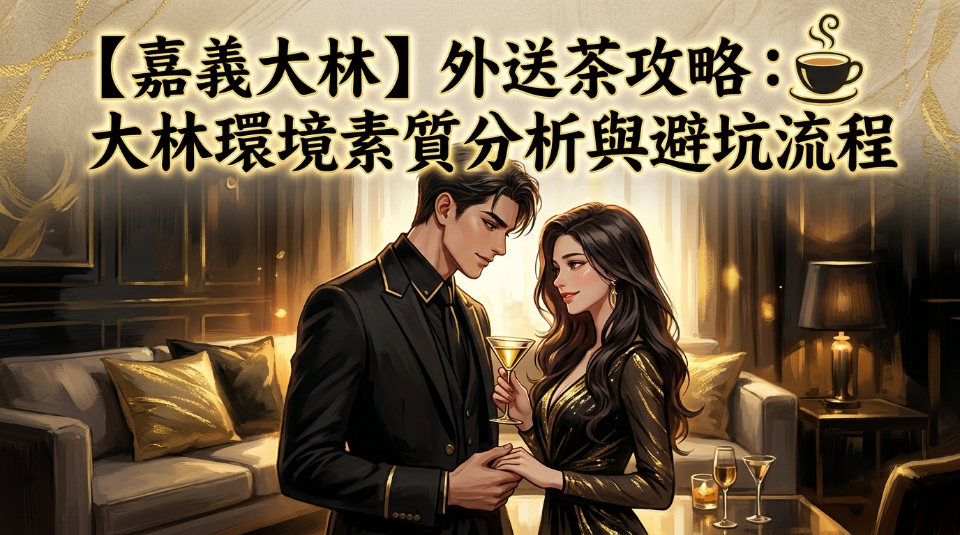 【嘉義大林】外送茶攻略：大林環境素質分析與避坑流程