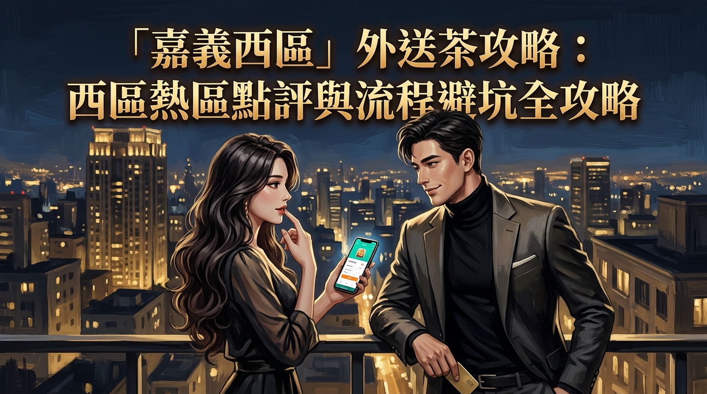 【嘉義西區】外送茶攻略：西區熱區點評與流程避坑全攻略