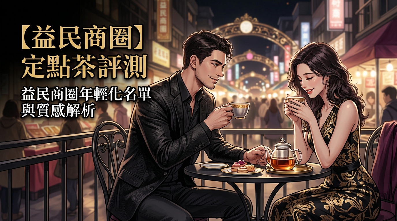 【益民商圈】定點茶評測：益民商圈年輕化名單與質感解析