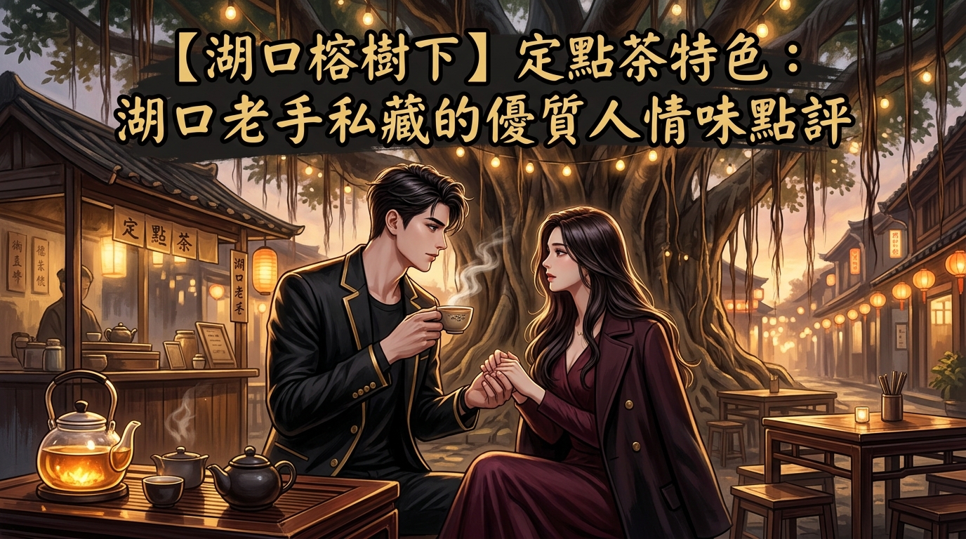 【湖口榕樹下】定點茶特色：湖口老手私藏的優質人情味點評