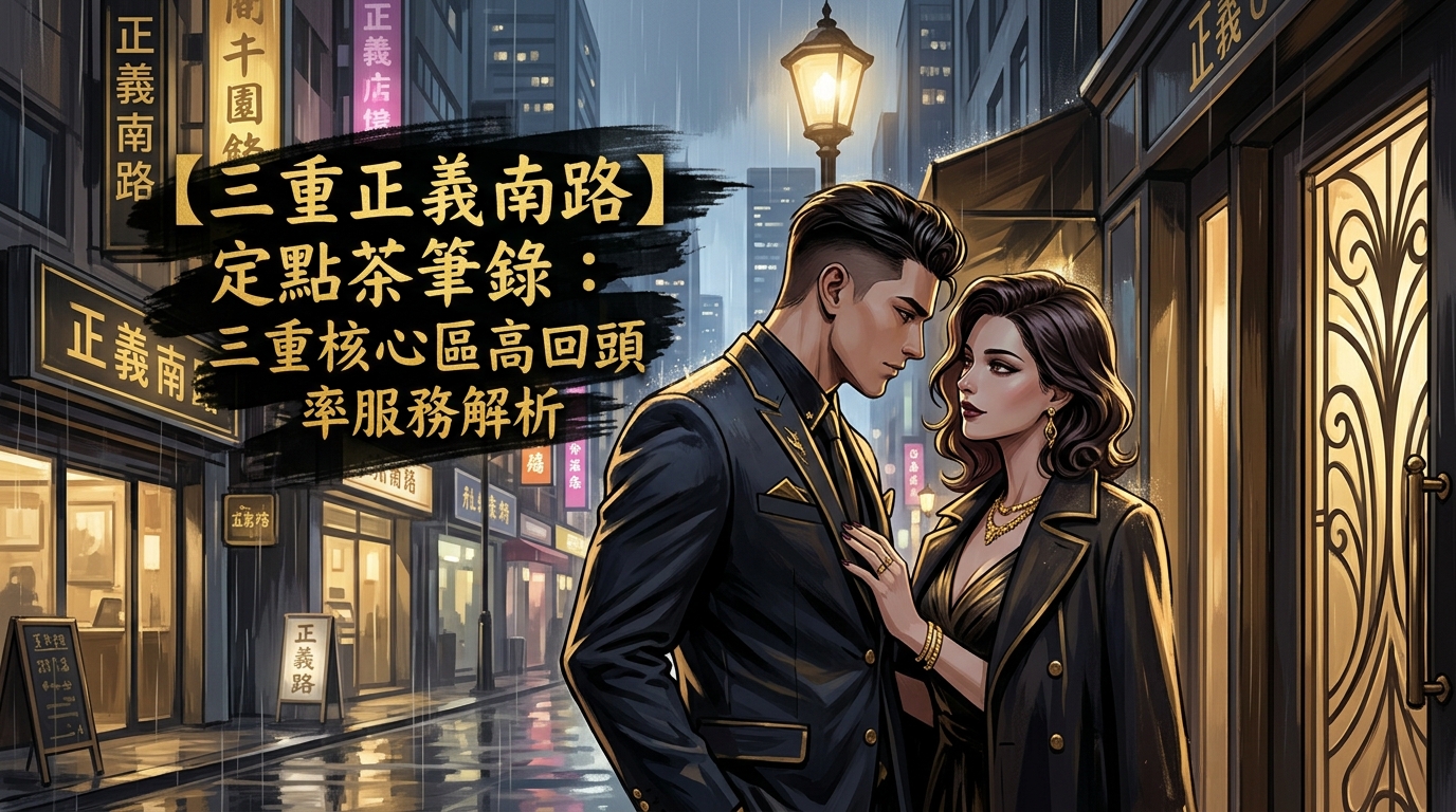 【三重正義南路】定點茶筆錄:三重核心區高回頭率服務解析