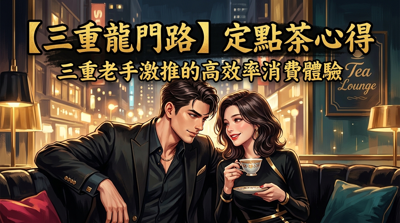 【三重龍門路】定點茶心得：三重老手激推的高效率消費體驗