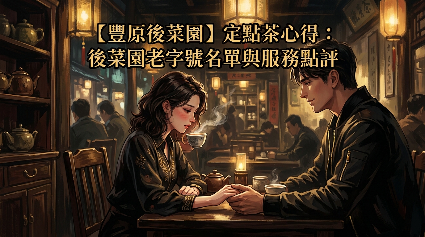 【豐原後菜園】定點茶心得：後菜園老字號名單與服務點評