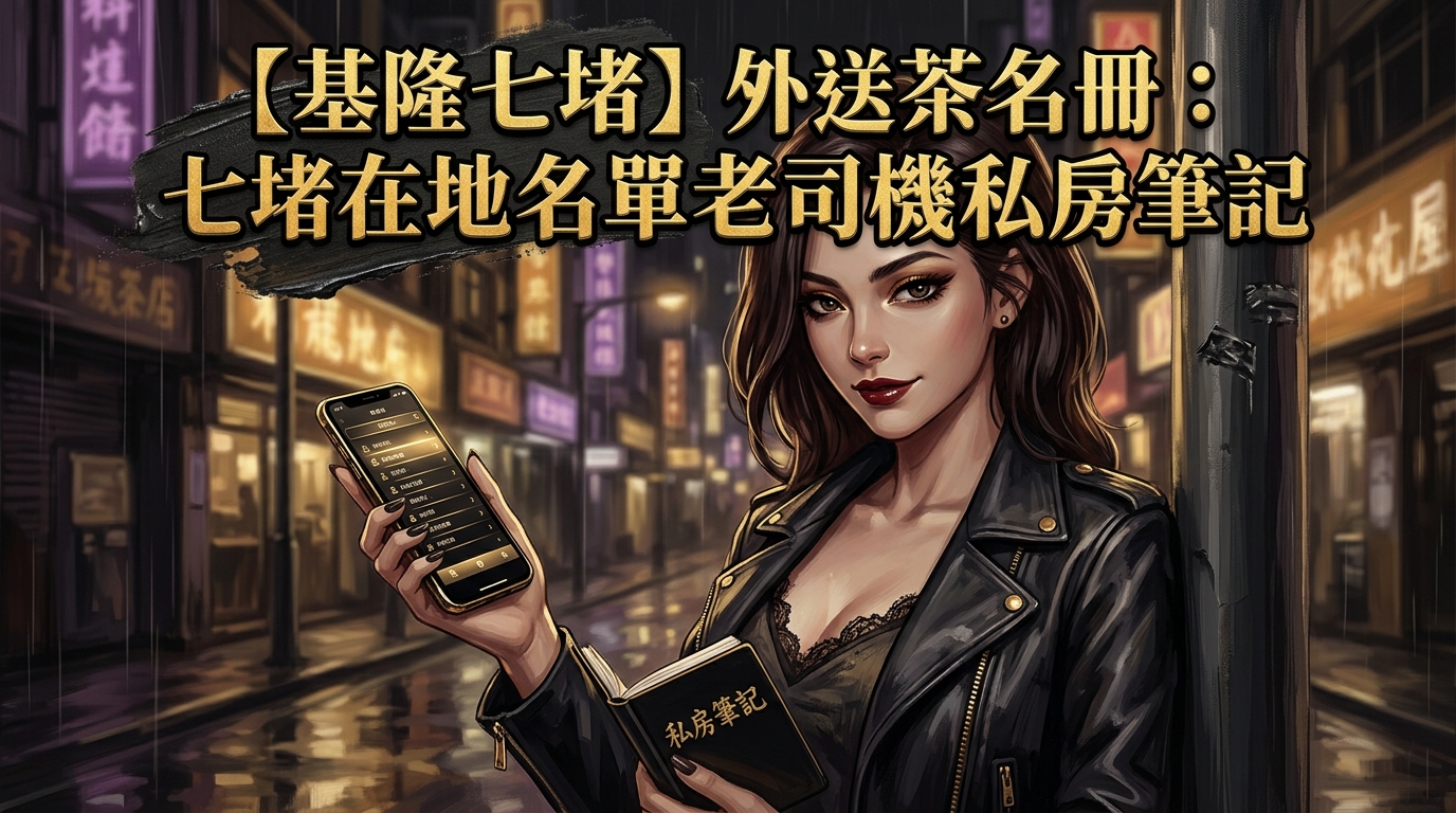 【基隆七堵】外送茶名冊：七堵在地名單老司機私房筆記