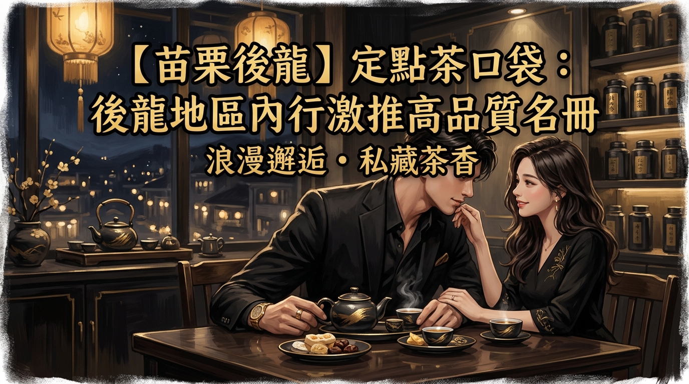 【苗栗後龍】定點茶口袋：後龍地區內行激推高品質名冊