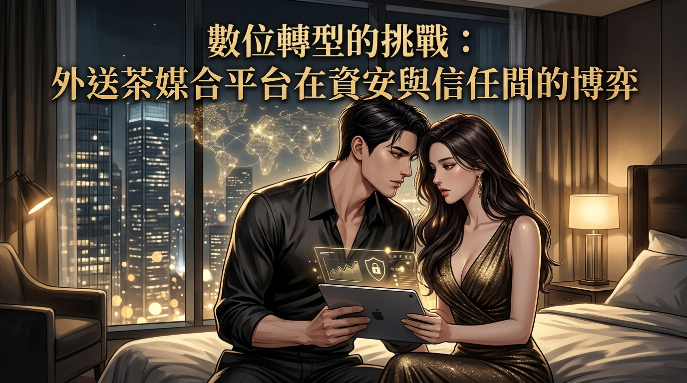 數位轉型的挑戰： 外送茶媒合平台在資安與信任間的博弈