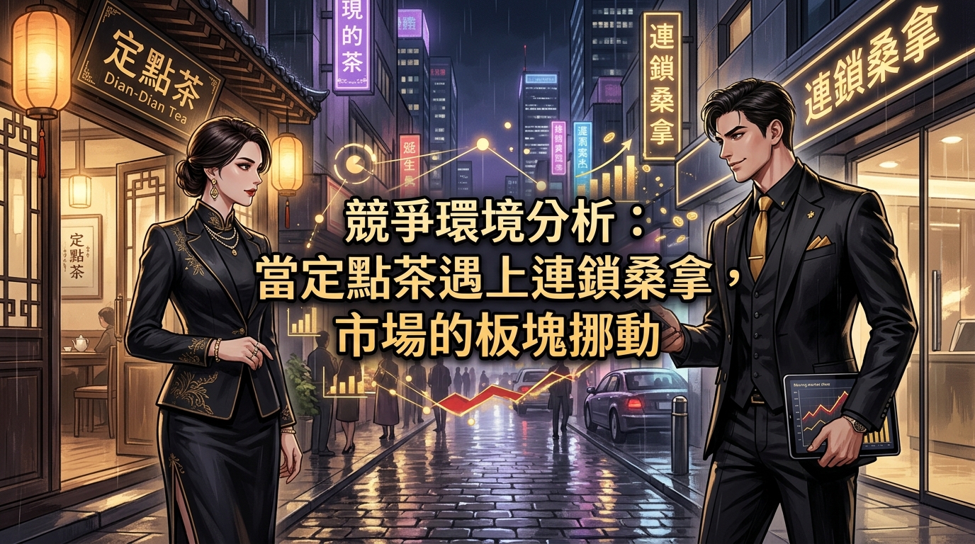 競爭環境分析： 當定點茶遇上連鎖桑拿，市場的板塊挪動