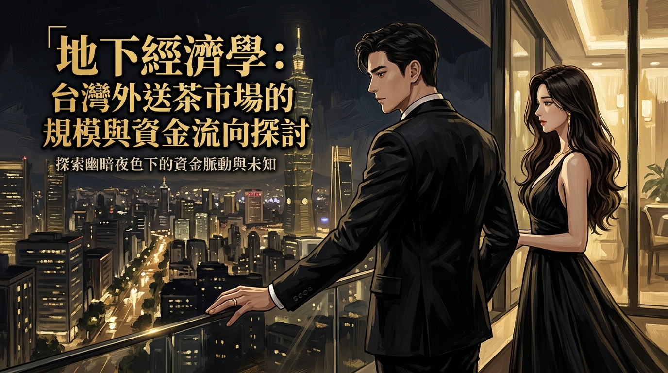 地下經濟學： 台灣外送茶市場的規模與資金流向探討