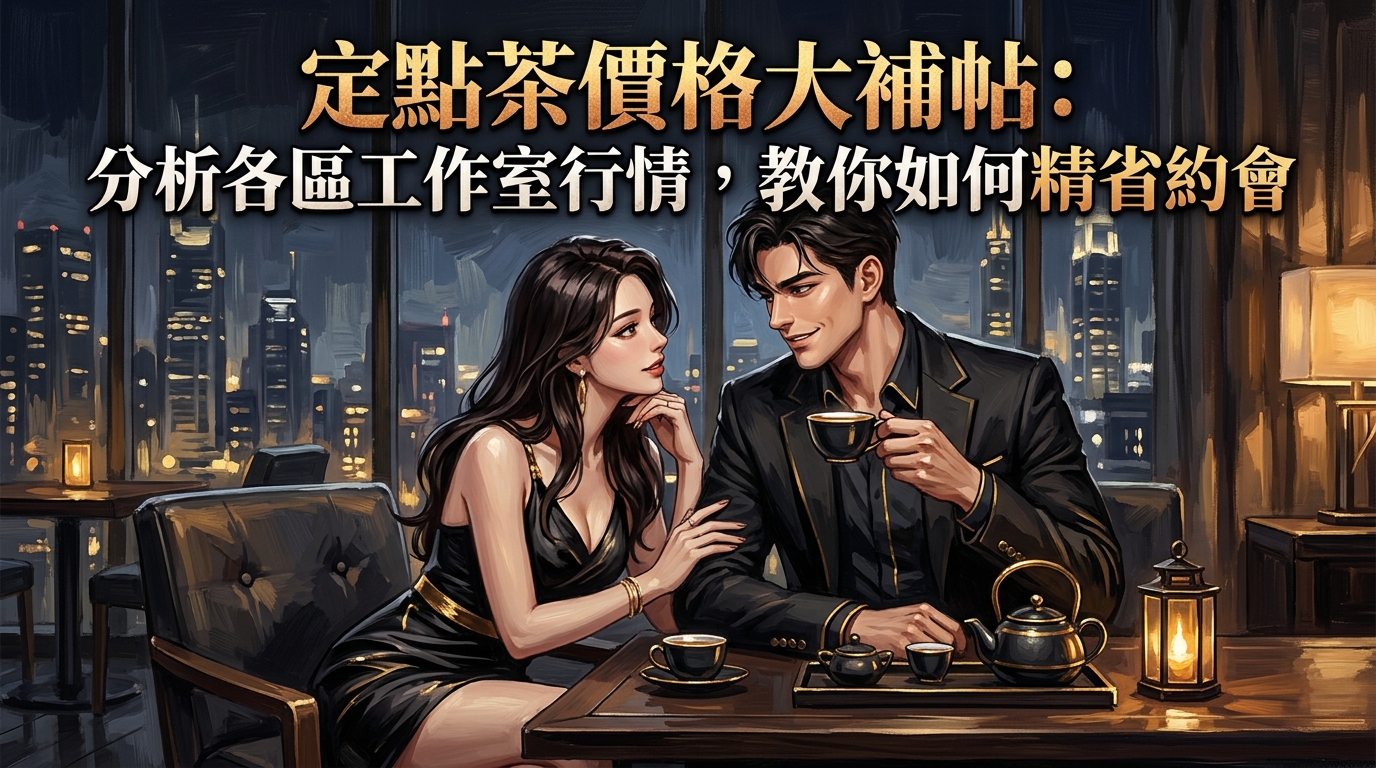 定點茶價格大補帖：分析各區工作室行情，教你如何精省約會